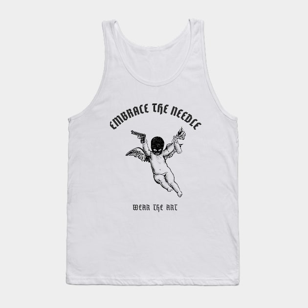 Embrace The Needle, Wear The Art Tank Top by TCClothing